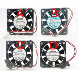 NMB 2406KL-05W-B59 -B00 -BQ4 A90L-0001-0529/135 A90L-0001-0529#135 24V 0.13A 3wires Cooling Fan - Original New