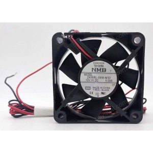NMB 2406RL-04W-M30 12V 0.08A 2wires Cooling Fan 