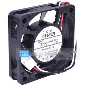 NMB 2406VL-04W-B69 12V 0.19A 3wires Cooling Fan 