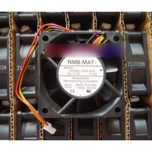 NMB 2408NL-04W-B56 12V 0.14A 4wires Cooling Fan