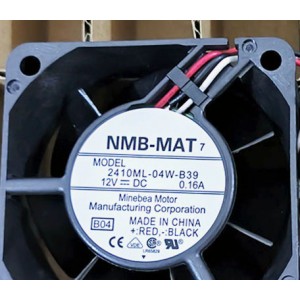 NMB 2410ML-04W-B39 12V 0.16A 3wires Cooling Fan