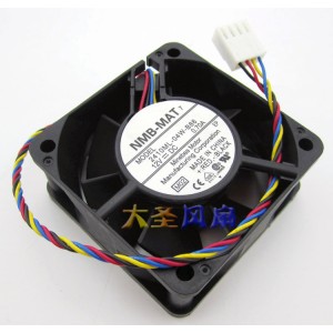NMB 2410ML-04W-B86 12V 0.70A 3 Wires Cooling Fan 