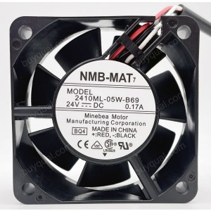 NMB 2410ML-05W-B69 24V 0.17A 3wires Cooling Fan - Picture need
