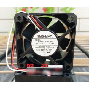 NMB 2410RL-05W-B79 24V 0.13A 3wires Cooling Fan