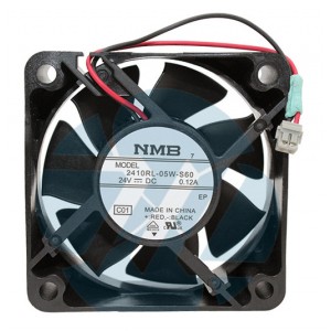 NMB 2410RL-05W-S60 24V 0.12A 2wires Cooling Fan