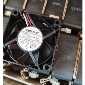 NMB 2410RL-05W-S69 24V 0.12A 3wires cooling fan