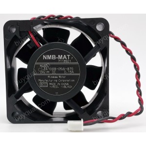 NMB 2410SB-05W-B70 24V 0.13A 2wires Cooling Fan - New