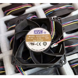 AVC 2B09238B24H 24V 0.75A 3wires cooling fan