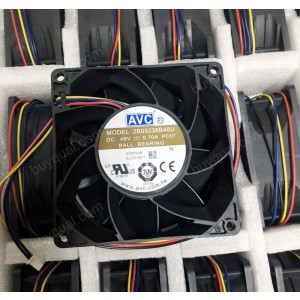 AVC 2B09238B48U 48V 0.7A 4wires Cooling Fan