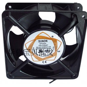 SUNON 2123HST 220/204V 0.14A 2wires cooling Fan