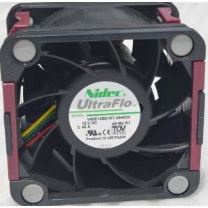 Nidec V60E12BS1A7-09A032 496066-001 463172-001 12V 2.45A 4wires Cooling Fan