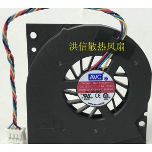 AVC BASA5508R5H 5V 0.4A 4wires Cooling Fan