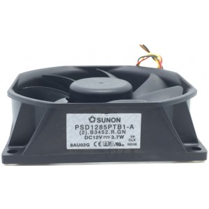 SUNON PSD1285PTB1-A 12V 3.7W 3wires cooling fan