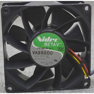Nidec V35131-58 24V 0.53A 3wires cooling fan - Used