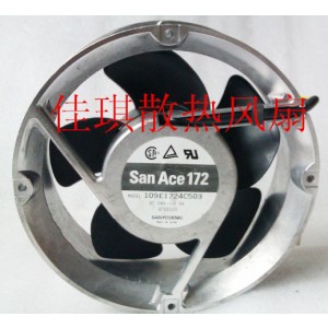 Sanyo 109E1724C503 24V 2.3A 3wires Cooling Fan