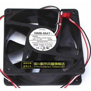 NMB 4715KL-05W-B59 24V 0.65A 3wires Cooling Fan