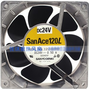 SANYO 9GL1224G107 24V 0.50A 3wires cooling fan