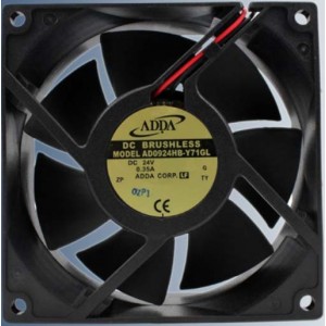 ADDA AD0924HB-Y71GL 24V 0.35A 2wires cooling fan