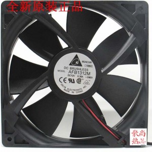 DELTA AFB1312M 12V 0.38A 2wires Cooling Fan