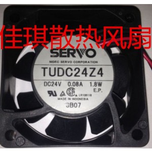 SERVO TUDC24Z4 24V 0.08A 1.8W 2wires cooling fan