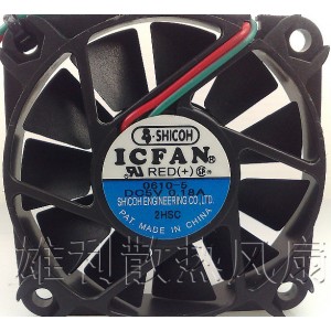 ICFAN 0610-5 5V 0.18A 2wires cooling fan