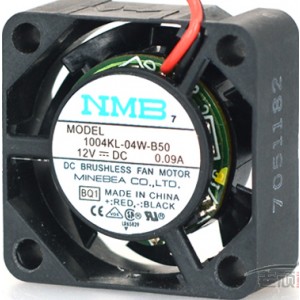 NMB 1004KL-04W-B50 12V 0.09A 2 wires Cooling Fan