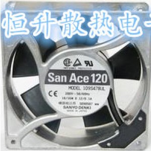 Sanyo 109S425UL 230V 14/12W 3wires Cooling Fan