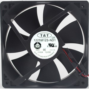 T&T 1225M12S-ND1 12V 0.06A 2wires cooling fan
