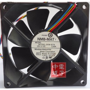 NMB 3610KL-04W-B76 12V 0.56A fan