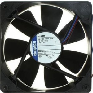 Ebmpapst 4484FM 24V 135mA 3.2W 2wires Cooling Fan