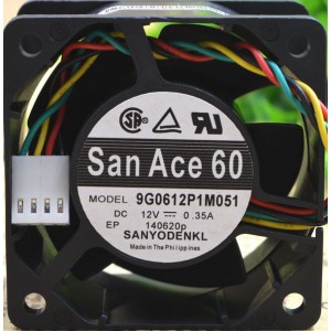 Sanyo 9G0612P1M051 12V DELL ASSY GX620 USFF U8679 Cooling Fan