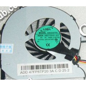 ADDA AB0705HX-J03 5V 0.5A 3wires Cooling Fan
