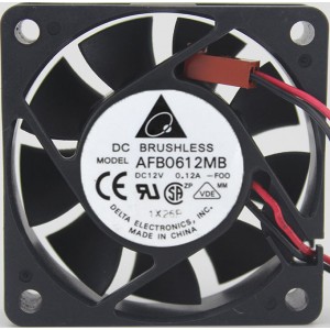 DELTA AFB0612MB 12V 0.09A 2wires Cooling Fan