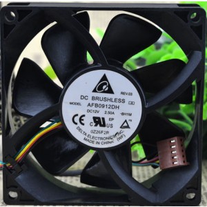 DELTA AFB0912DH 12V 2.5A 4wires Cooling Fan - Picture need