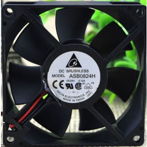 DELTA ASB0824H 24V 0.12A 2wires Cooling Fan