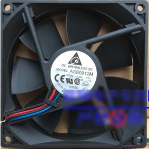 DELTA ASB0912M 12V 0.2A 2wires Cooling Fan