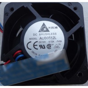 DELTA AUB0512L AUB0512L-7V09 AUB0512L-8P07 12V 0.12A 3wires cooling fan - Picture need
