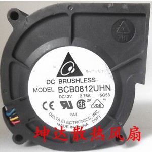 DELTA BCB0812UHN 12V 2.76A Cooling Fan