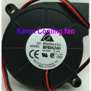 DELTA BFB0524H 24V 0.14A 2wires cooling fan