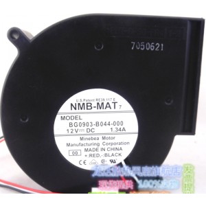 NMB-MAT BG0903-B044-000 12V 1.34A 2wires Cooling Fan 