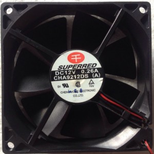 SuperRed CHA9212DS-A 12V 0.26A Cooling Fan