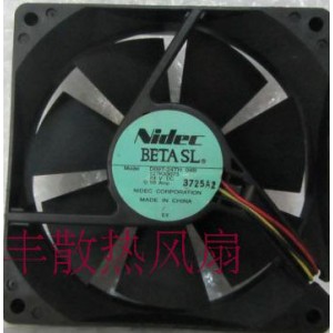 Nidec D09T-24TH 24V 0.1A 2.4W 3wires Cooling Fan