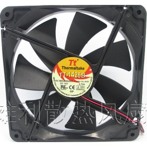 YATE LOON D14SM-12 12V 0.7A 2wires Cooling Fan
