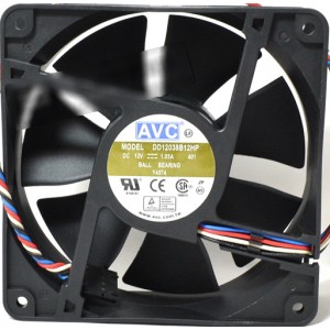 AVC DD12038B12HP 12V 1.05A 4wires Cooling Fan