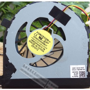 FORCECON DFS552005MB0T 5V 0.5A 3wires Cooling Fan