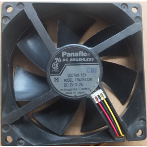 NMB FBA09A12M 12V 0.2A 1.8W Cooling Fan