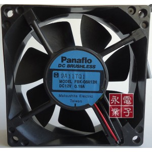 panaflo FBK-08A12H 12V 0.19A 2wires Cooling Fan
