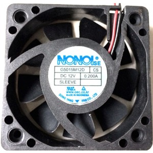 NONOI G5015M12D 12V 0.200A 2wires cooling fan
