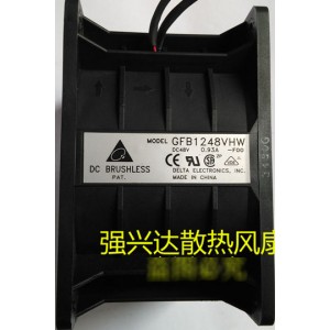 DELTA GFB1248VHW  -F00 -R00 48V 0.93A Cooling Fan