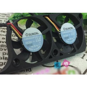 SUNON GM0503PEB1-8 5V 0.6W 3wires Cooling Fan